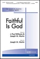 Faithful Is God SATB choral sheet music cover